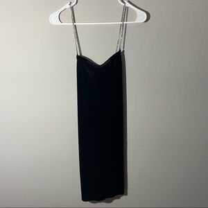 H&M Velour Bodycon Dress